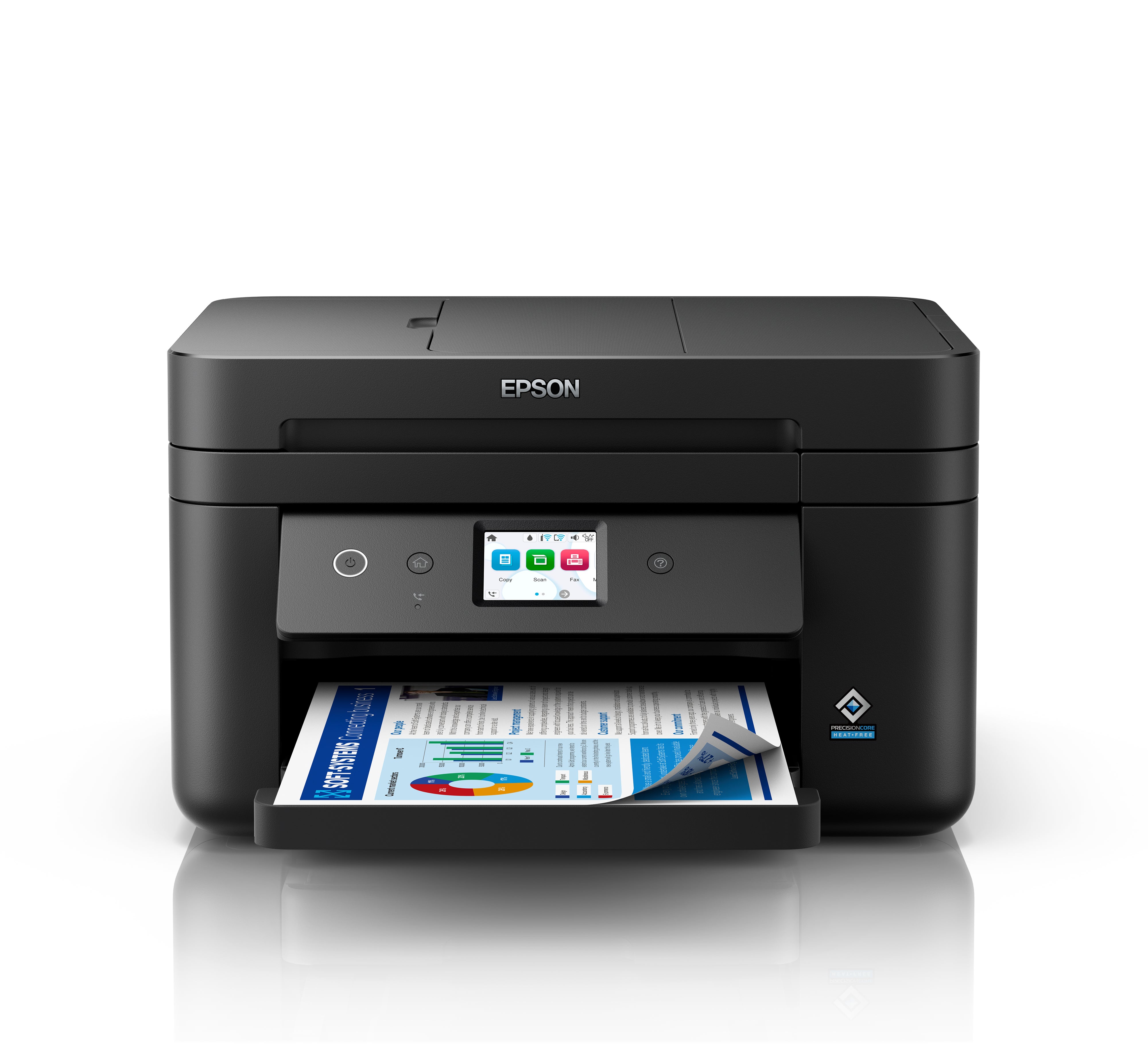 Multifunción inyección epson workforce wf - 2960dwf color wifi duplex fax