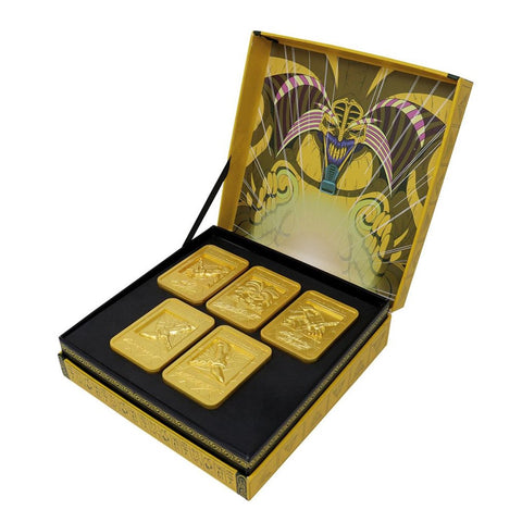 Replica yu - gi - oh! lingotes exodia the forbidden one edición limitada