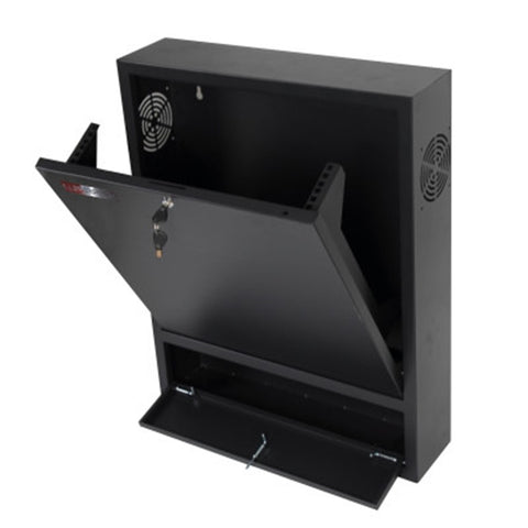 Armario  mini - rack wp vertical de seguridad 19pulgadas - serie rwn 75hx60lx15p