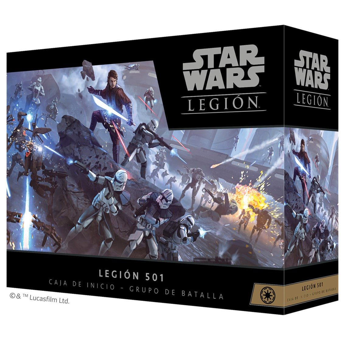 Juego de mesa star wars: legión 501 pegi 14