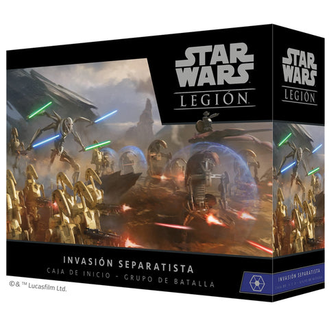 Juego de mesa star wars legión: invasión separatista pegi 14