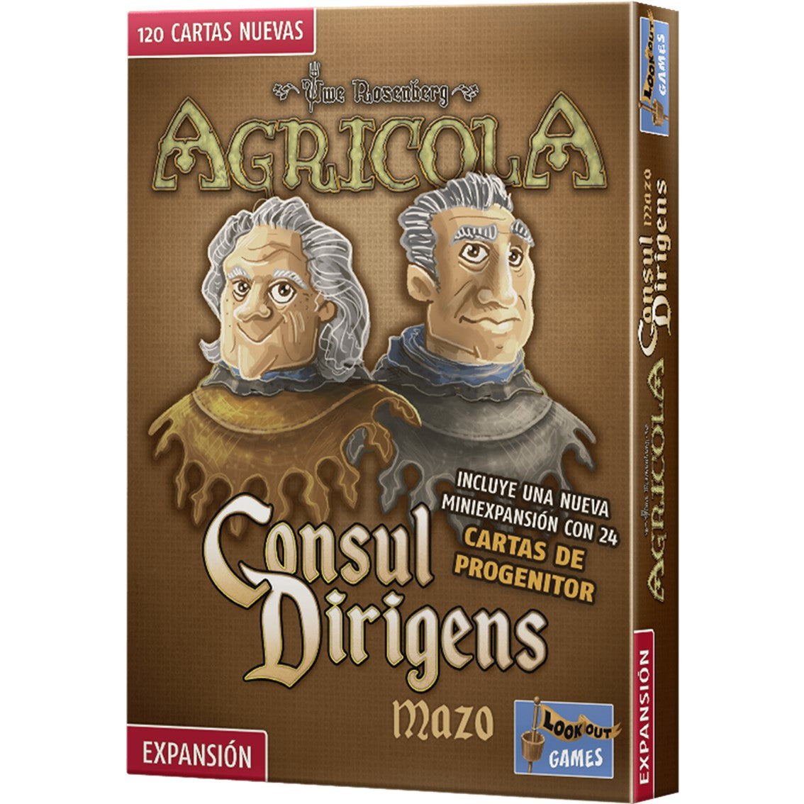 Juego de mesa agricola: consul dirigens mazo pegi 12