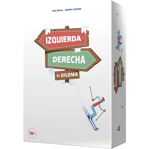 Juego de mesa izquierda derecha el dilema pegi 18