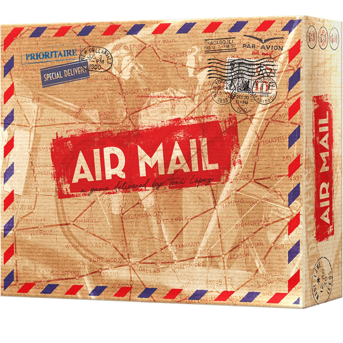 Juego de mesa air mail + cartas promo pegi 10