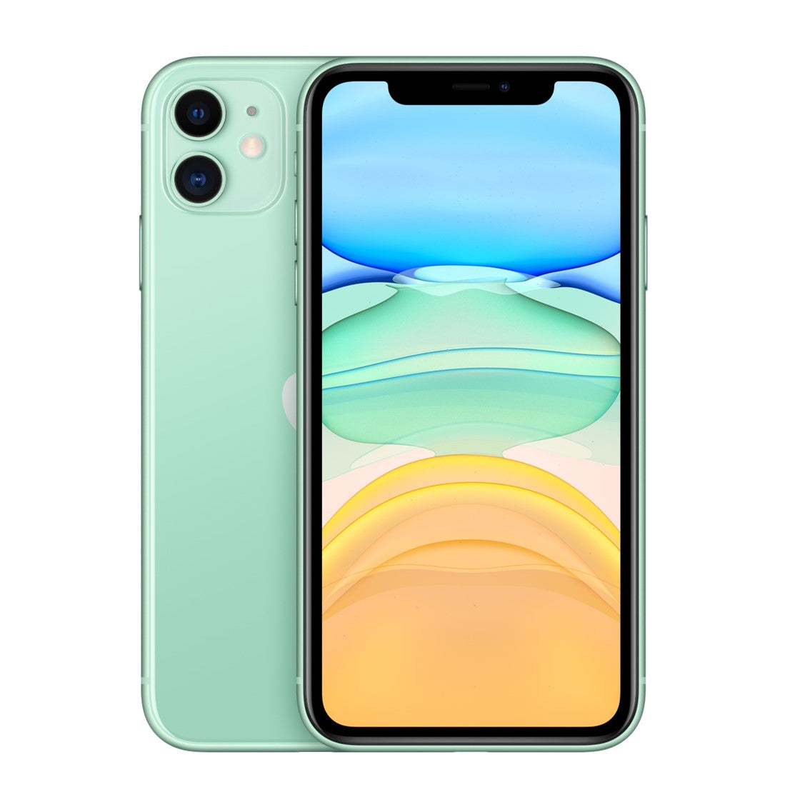 Telefono movil smartphone reware apple iphone 11 64gb green 6.1pulgadas  - reacondicionado - refurbish - grado a+