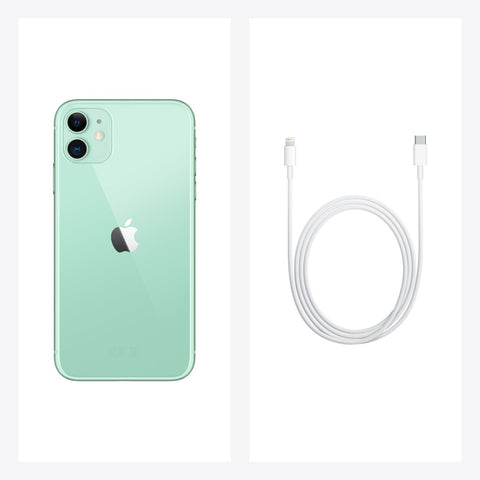 Telefono movil smartphone reware apple iphone 11 64gb green 6.1pulgadas  - reacondicionado - refurbish - grado a+