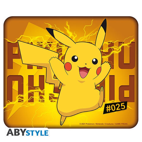 Alfombrilla abystyle pokemon -  pikachu #025