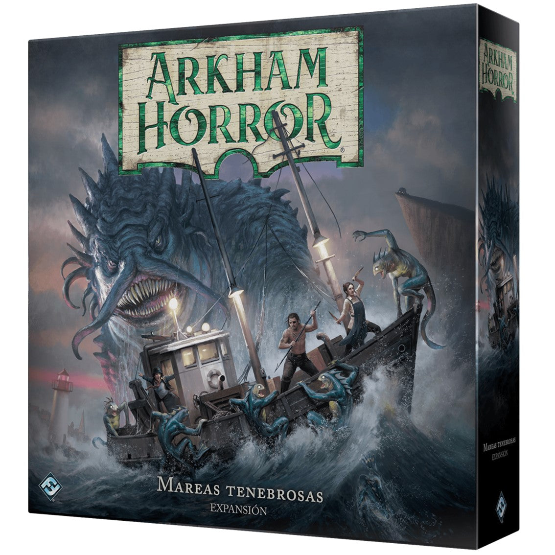 Juego de mesa arkham horror: mareas tenebrosas pegi 14