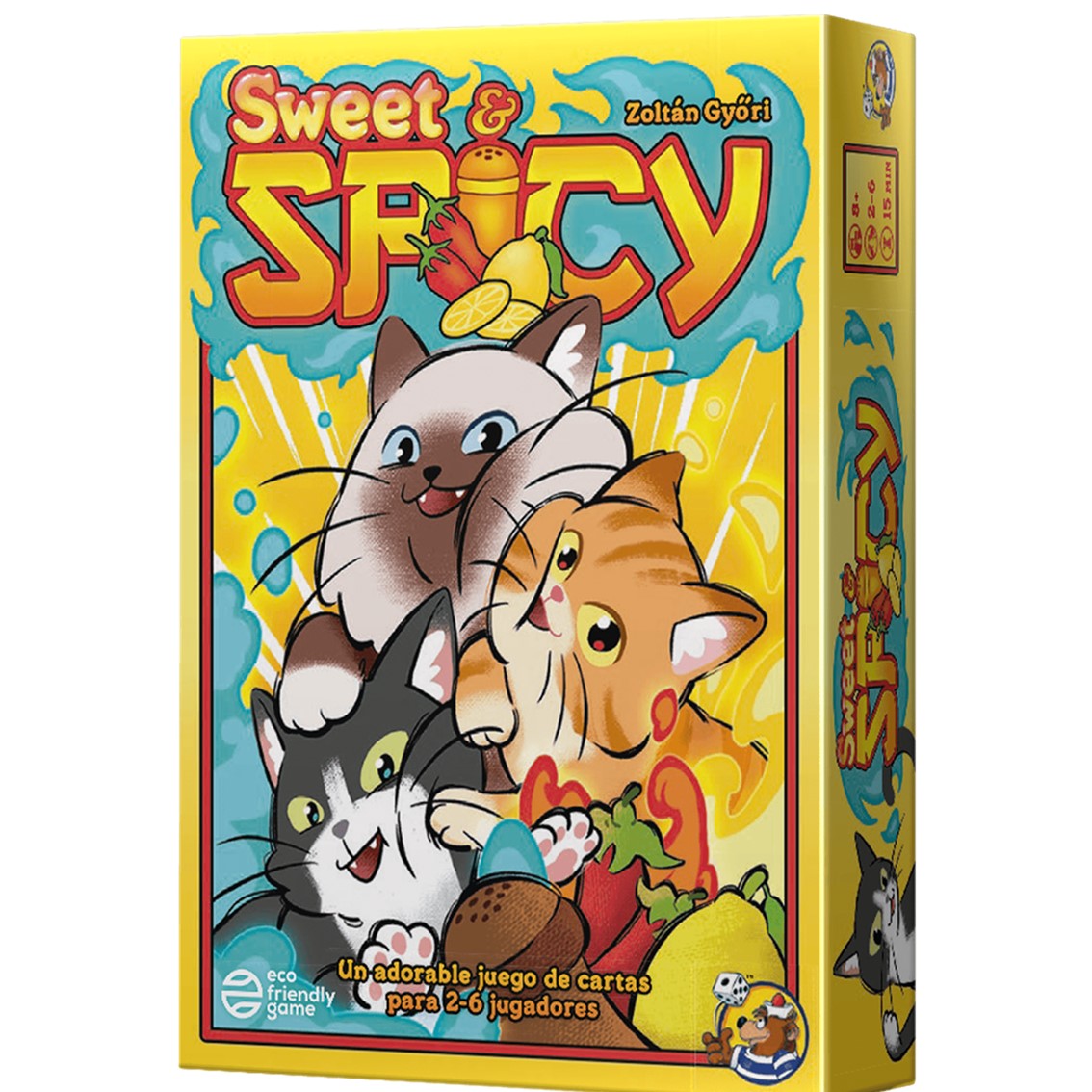 Juego de mesa sweet and spicy 110 cartas pegi 8