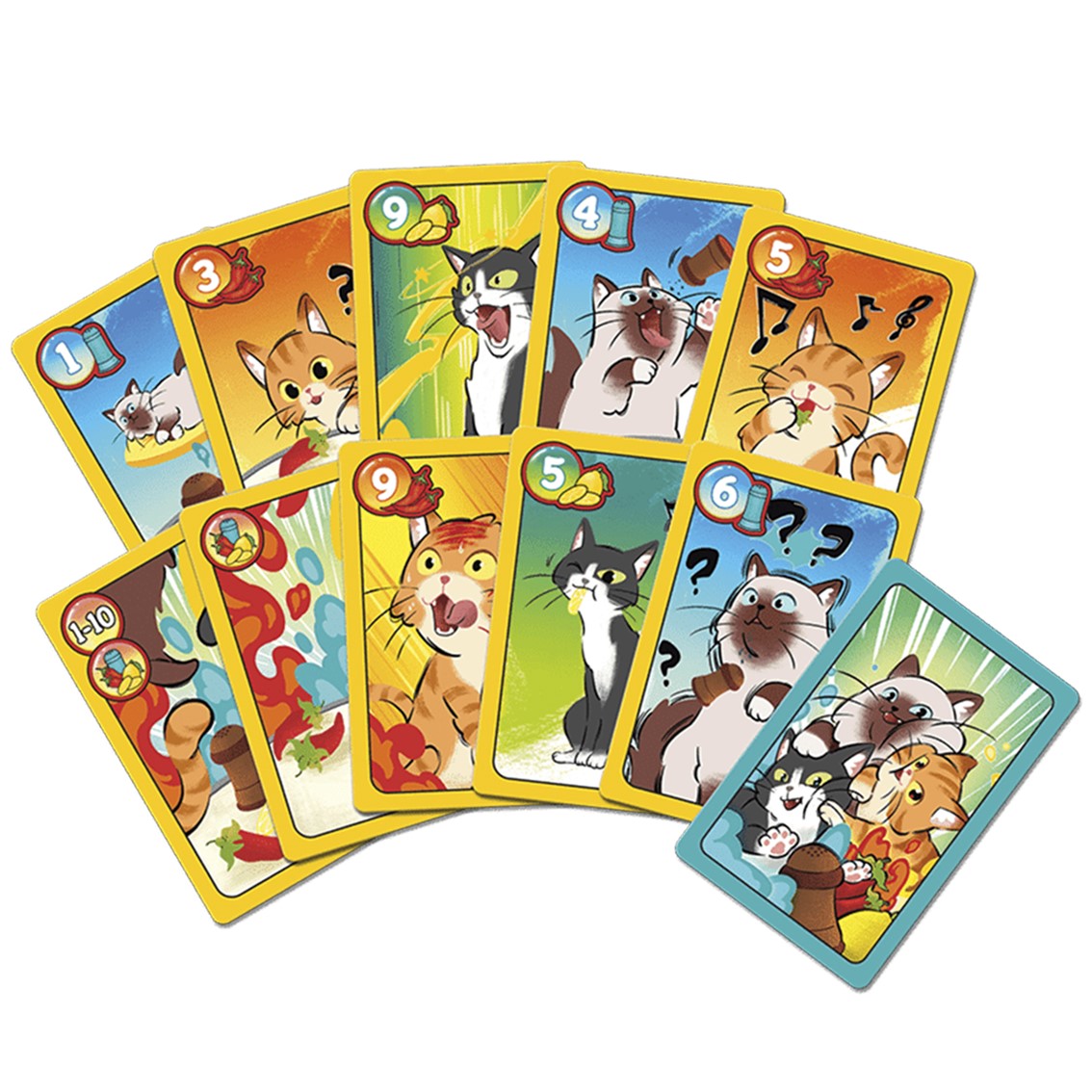 Juego de mesa sweet and spicy 110 cartas pegi 8