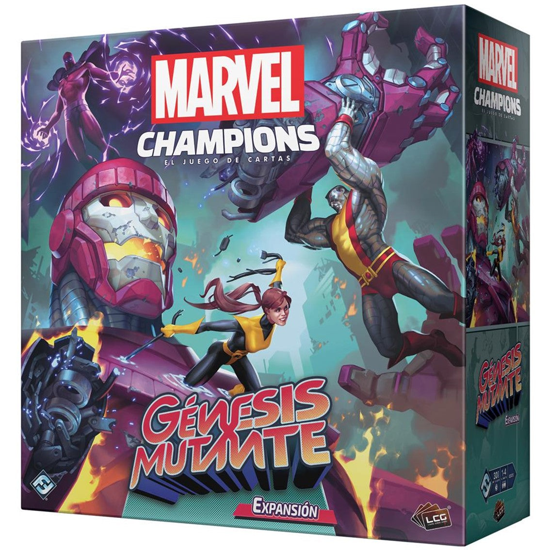 Juego de mesa marvel champions genesis mutante pegi 14