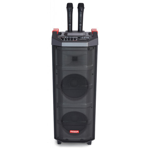 Altavoz trolley aiwa kbtus - 710 90w rms con karaoke 2 micros inalambricos