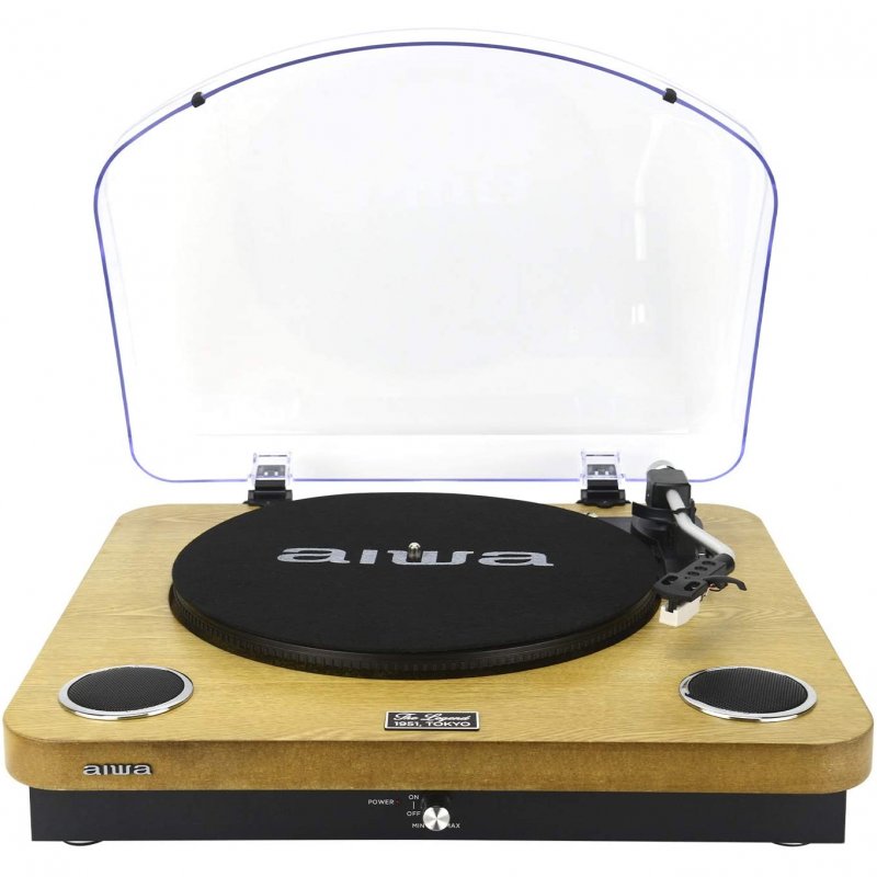 Tocadiscos aiwa gbtur - 120wdmkii madera