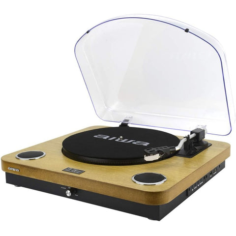 Tocadiscos aiwa gbtur - 120wdmkii madera