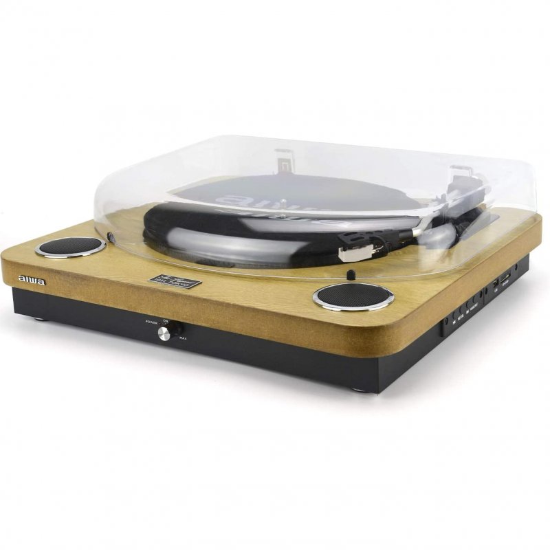 Tocadiscos aiwa gbtur - 120wdmkii madera