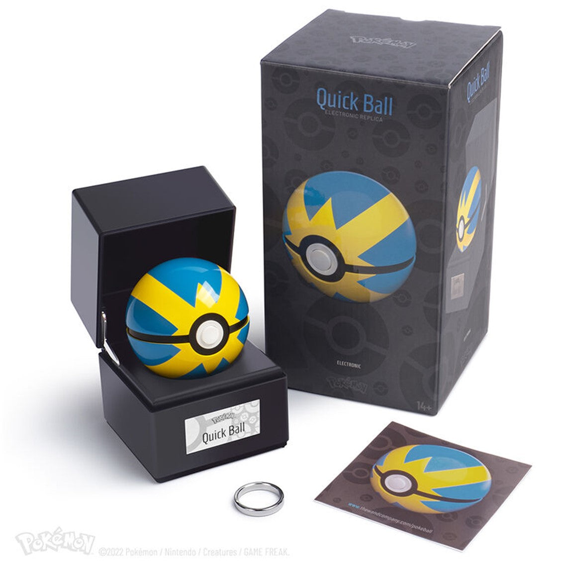 Replica wand company diecast pokemon quick ball