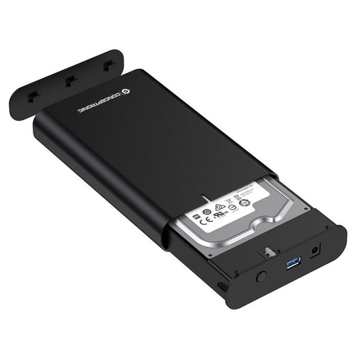 Caja externa conceptronic hd usb 3.0 sata aluminio sin tornillos dante02b