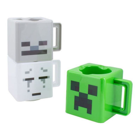 Tazas apilables paladone minecraft