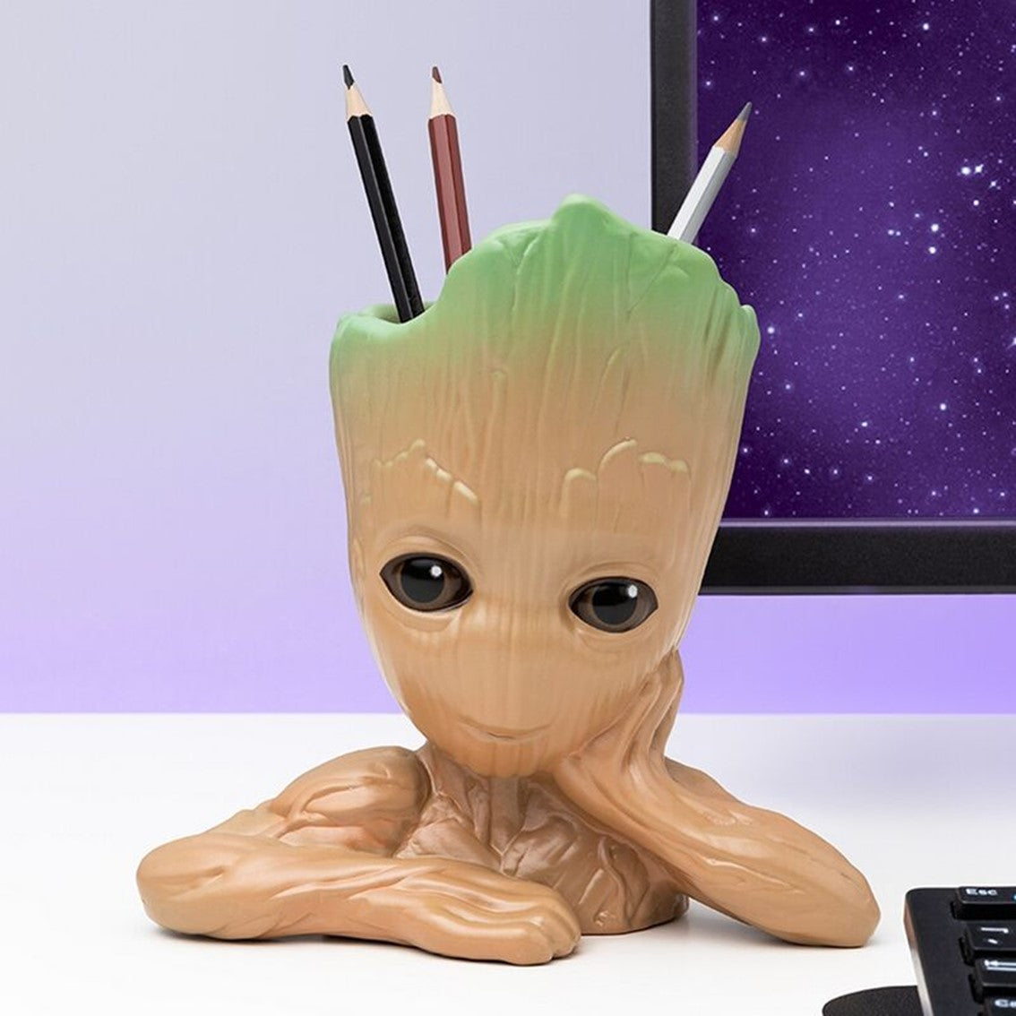 Recipiente para boligrafos - plantas marvel los guardianes de la galaxia groot