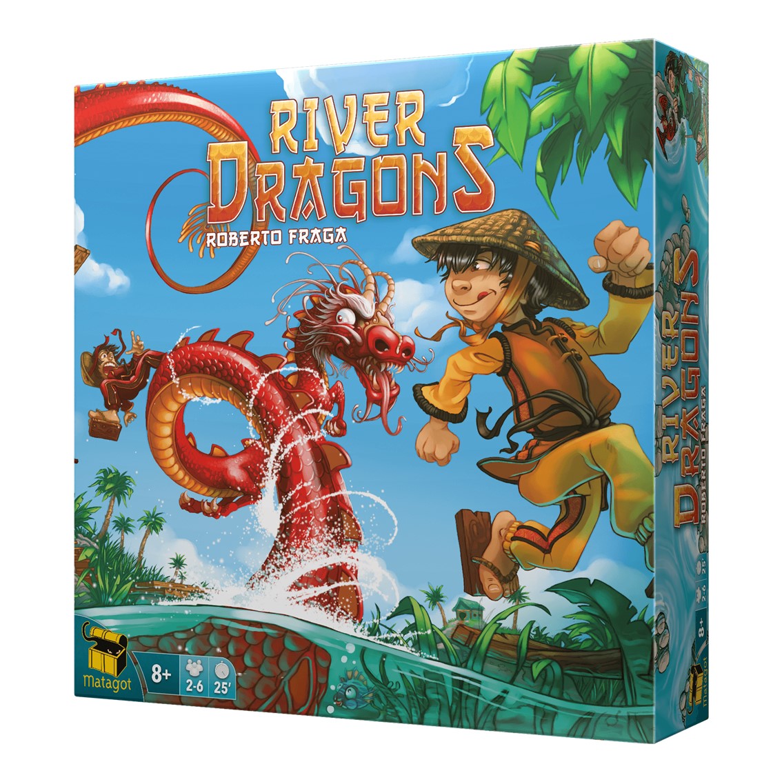 Juego de mesa river dragons pegi 8