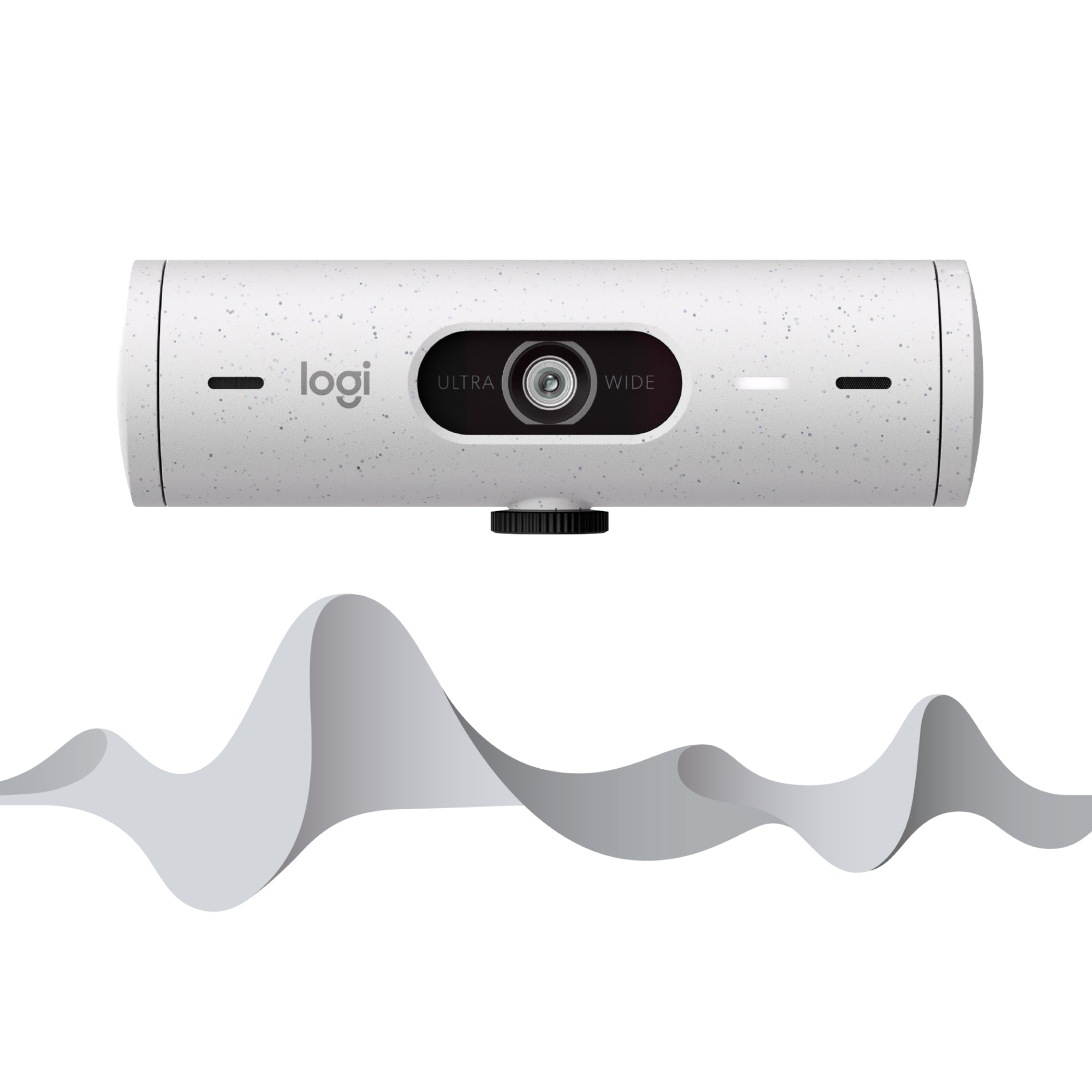 Webcam logitech brio 500 blanco crudo full hd -  usb tipo c