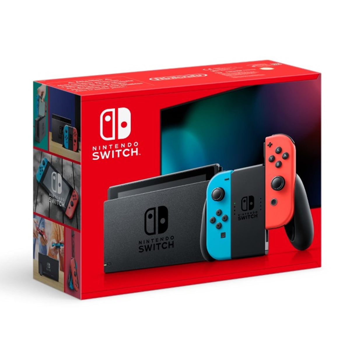 Consola nintendo switch azul neon - rojo neon v2 ( packaging nuevo )