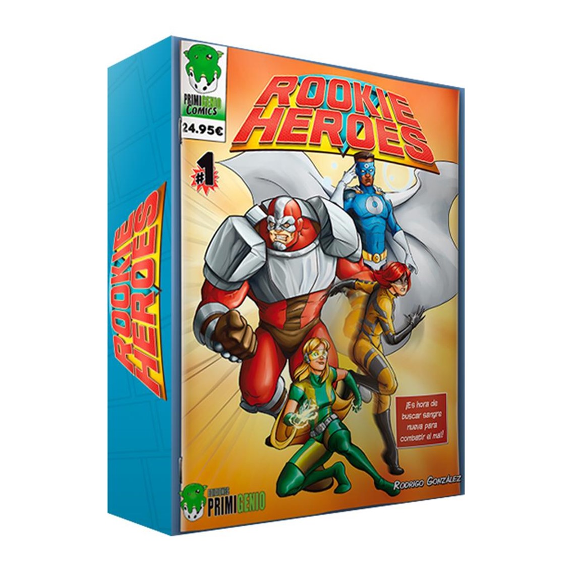 Juego de mesa rookie heroes pegi 10