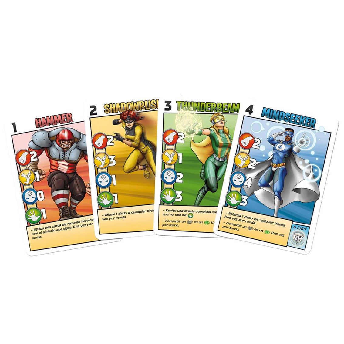 Juego de mesa rookie heroes pegi 10