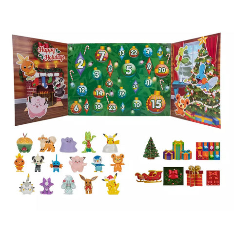 Calendario de adviento pokemon holiday 2022