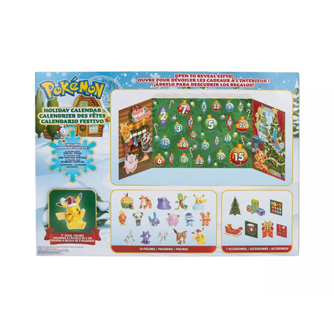 Calendario de adviento pokemon holiday 2022