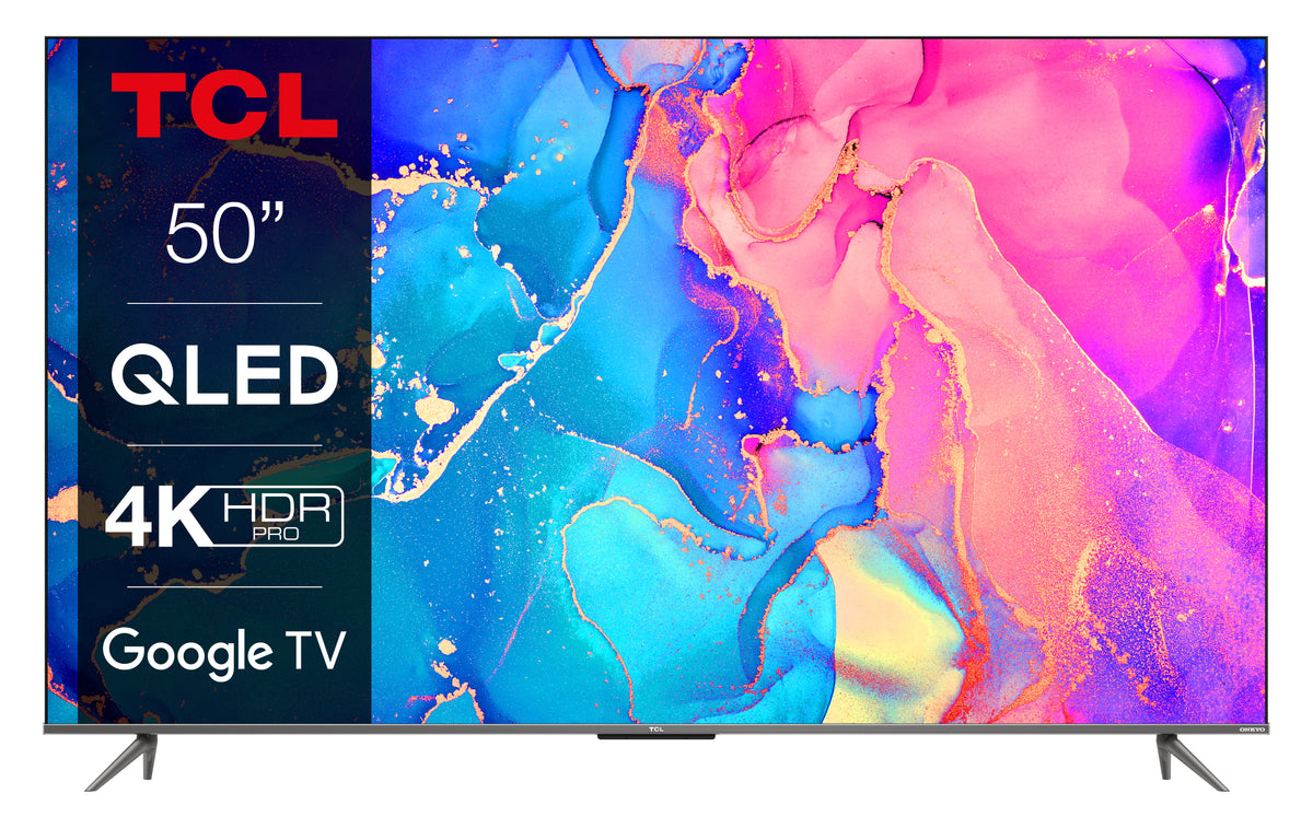 Tv tcl 50pulgadas qled 4k uhd -  50c631 -  smart tv -  hdr -  dolby audio -  hdmi -  usb