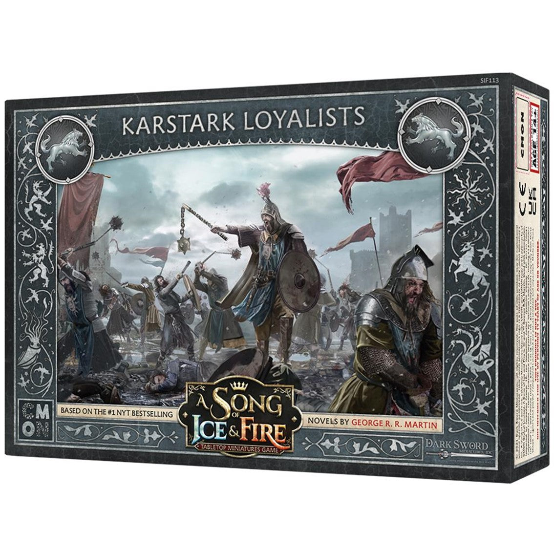 Juego de mesa cancion de hielo y fuego leales de la casa karstark pegi 14