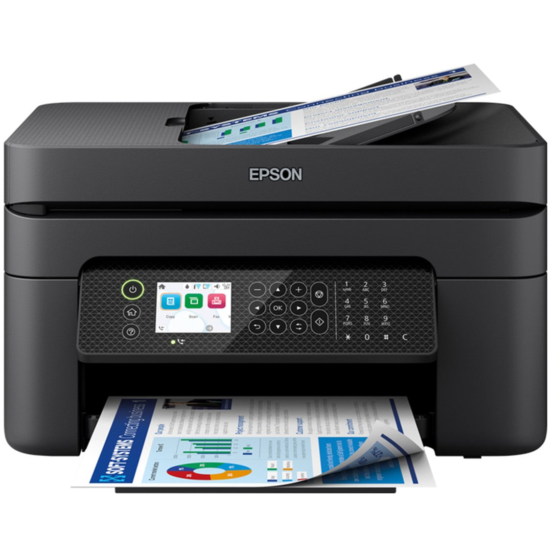 Multifunción inyección epson workforce wf - 2950dwf color wifi duplex fax