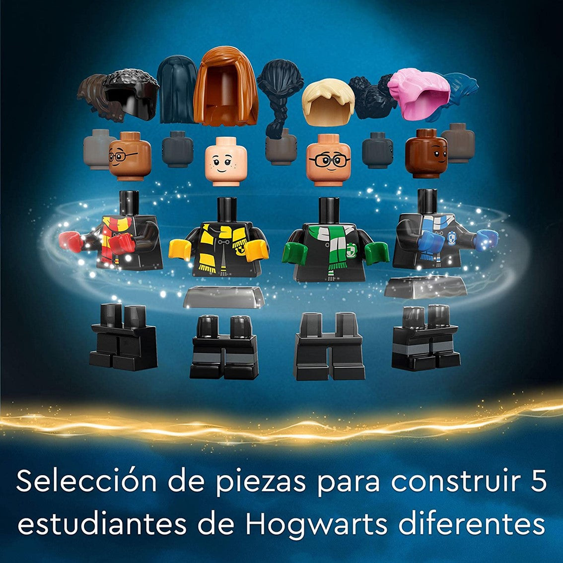 Lego harry pottter baúl mágico de hogwarts