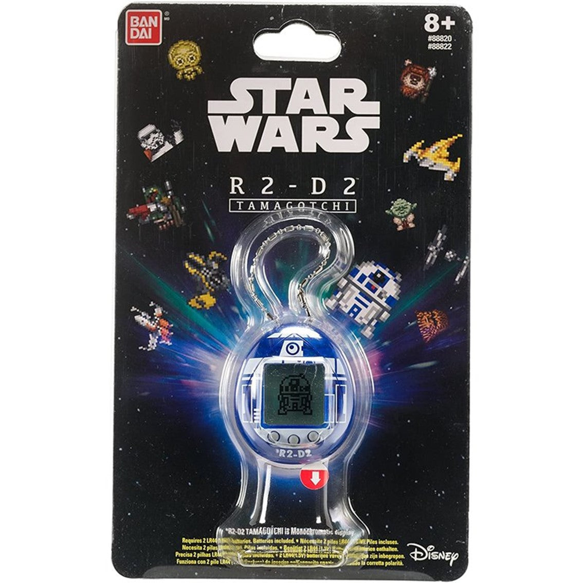 Tamagotchi bandai star wars r2 - d2 1 unidad