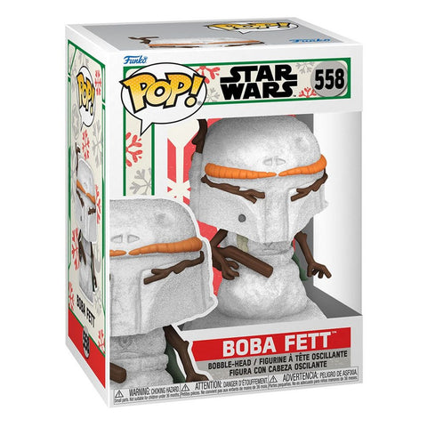 Funko pop star wars holiday boba fett 64334