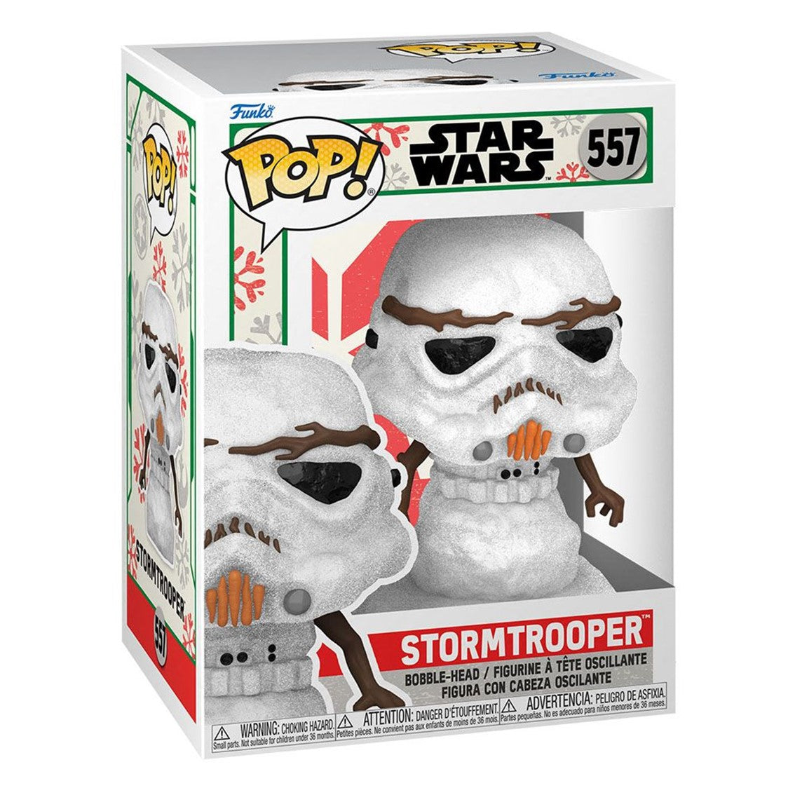 Funko pop star wars holiday stormtrooper 64338