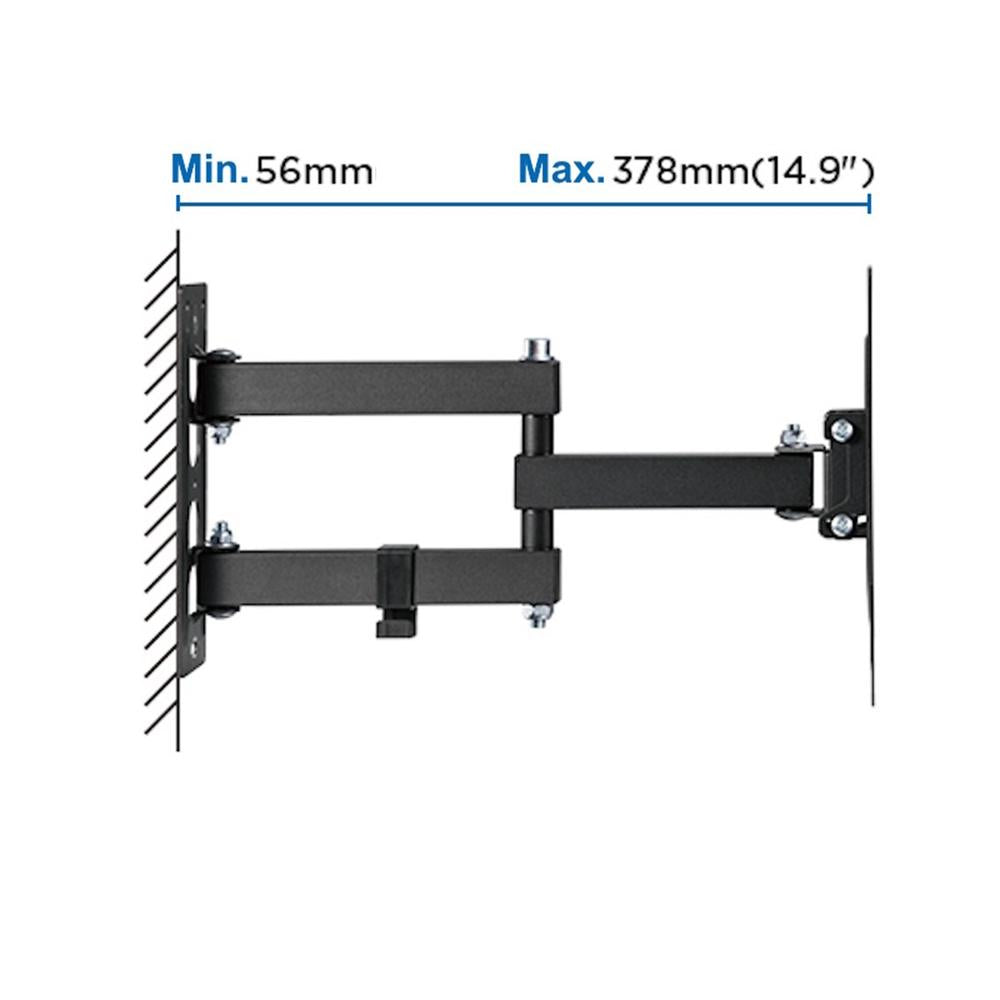 Soporte de pared ewent ew1522 para tv hasta 43pulgadas carga maxima 30kg