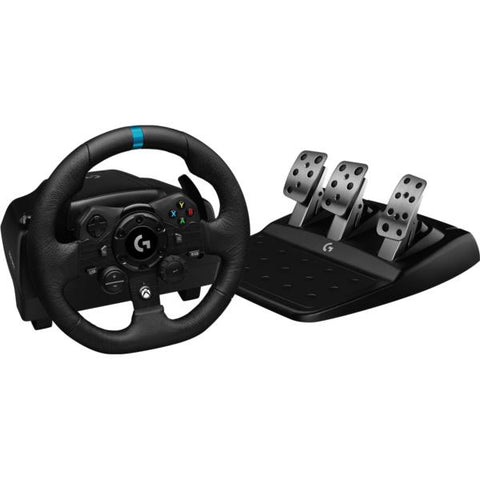 Volante y pedales logitech g923 para xbox y pc