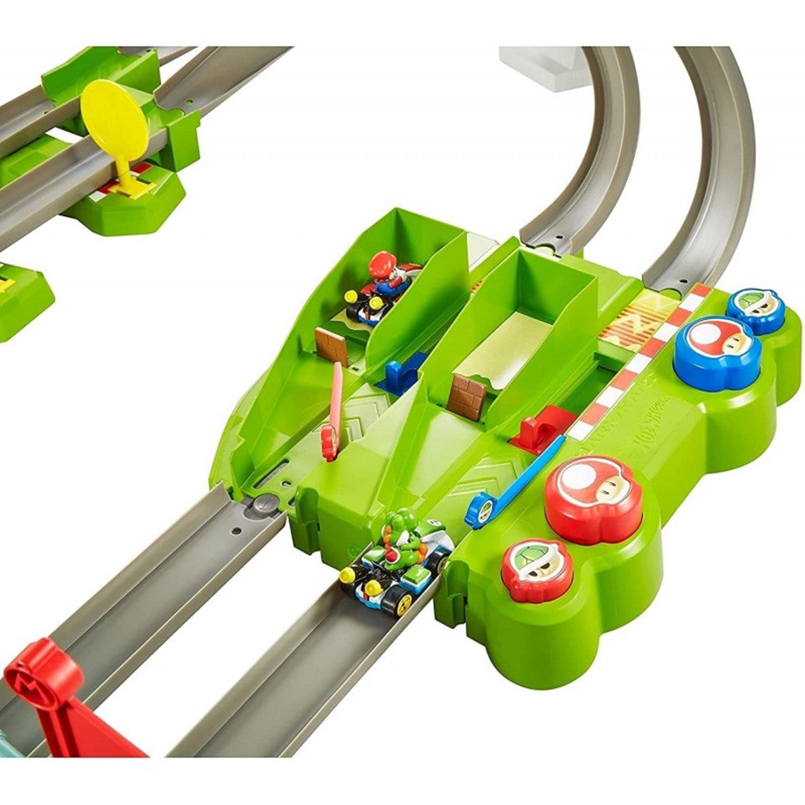 Circuito coches mattel hot wheels mario kart