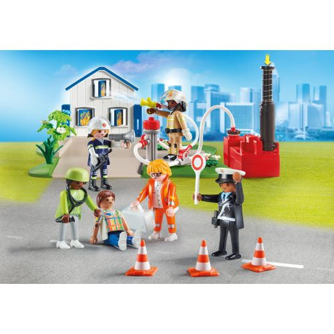 Playmobil my figures: mision de rescate