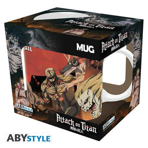 Taza abystyle attack on titan -  battle scene season 4