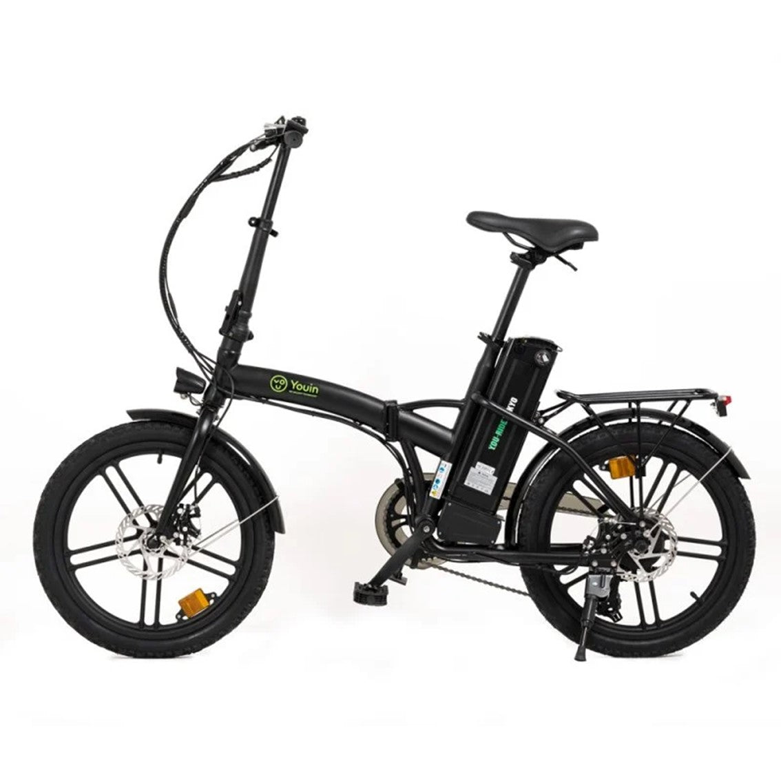 Bicicleta electrica youin tokyo bk1050 - motor 250w - rueda 20pulgadas - negra