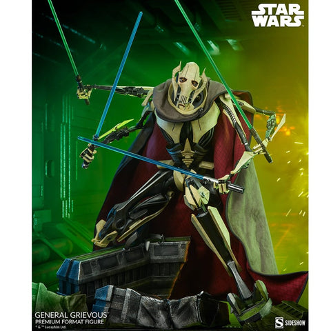 Estatua sideshow collectibles premium format general grievous