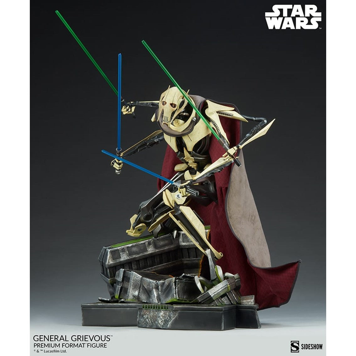 Estatua sideshow collectibles premium format general grievous