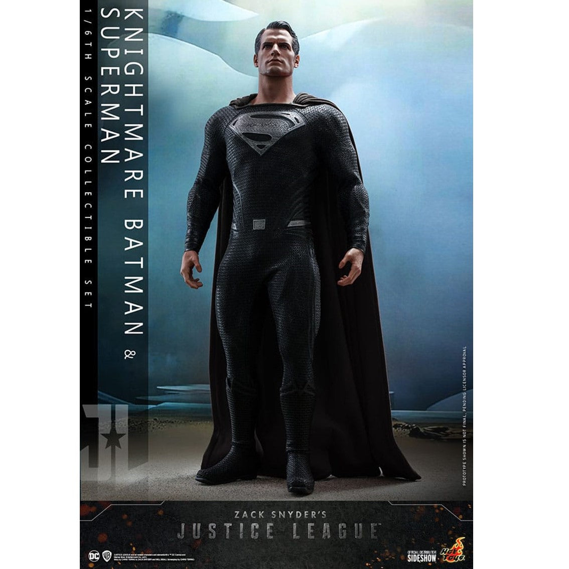 Set figuras hot toys television masterpiece series -  zack snyder's justice league -  knightmare batman and superman