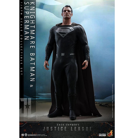 Set figuras hot toys television masterpiece series -  zack snyder's justice league -  knightmare batman and superman