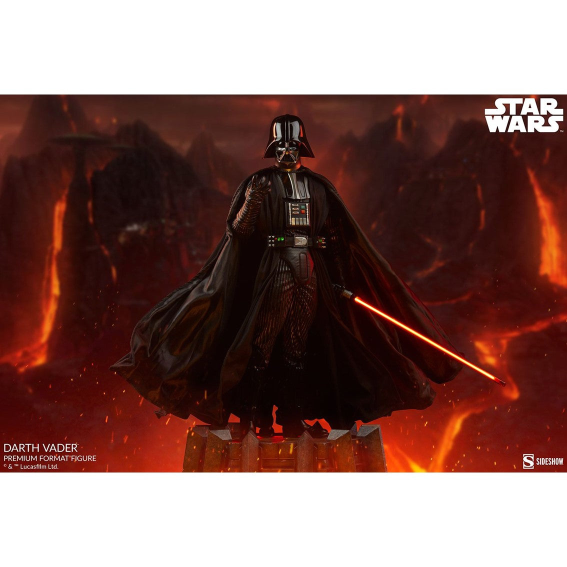 Estatua sideshow collectibles premium format darth vader