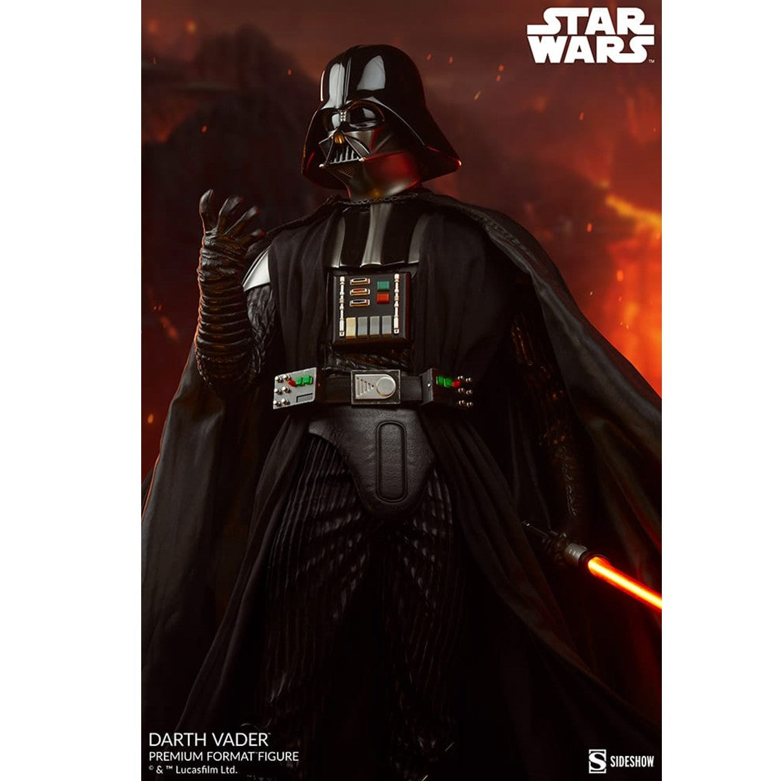 Estatua sideshow collectibles premium format darth vader