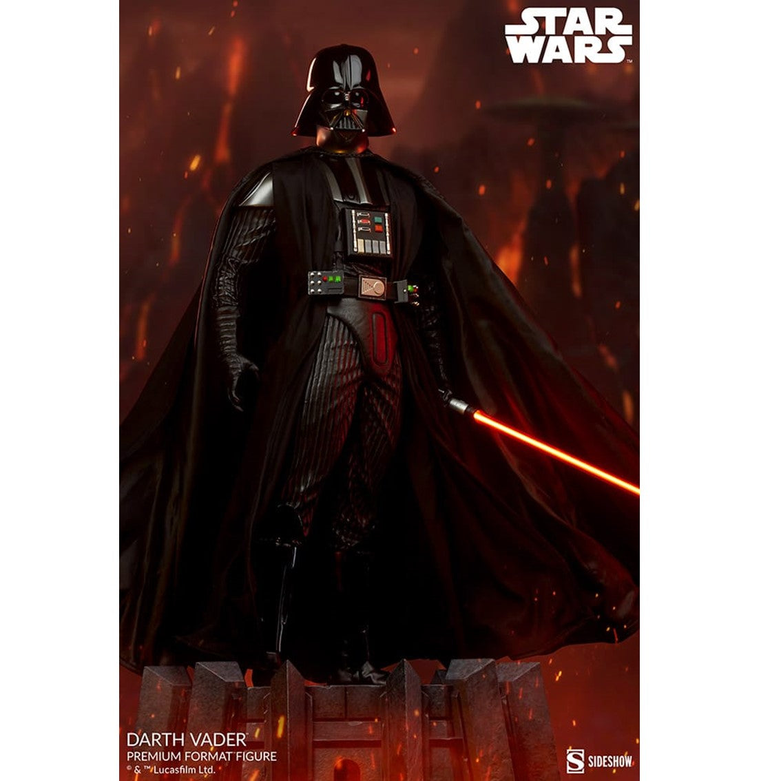 Estatua sideshow collectibles premium format darth vader